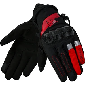 Scout Carbon H2O Kışlık Motosiklet Eldiveni Siyah-Kırmızı