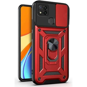Xiaomi Redmi 9c Kılıf Yüzüklü Standlı Kamera Korumalı Pars