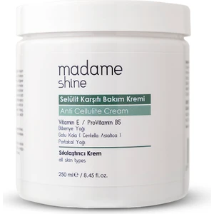 Madame Shine Bakım Kremi(Vitamin E+Provitamin B5+Centella Asiatica+Portakal Yağı)
