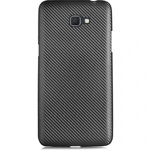 Fitcase Galaxy J5 Prime (G570) Carbon Desen Arka Kapak Siyah