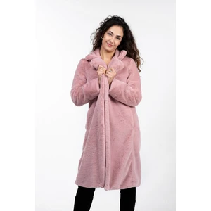 Kadın Yumuşacık Peluş Kürk Kaban