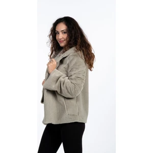 Kadın Yumuşacık Peluş Kürk Kaban