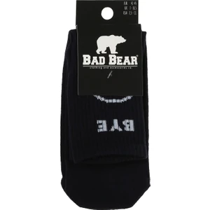 Bad Bear Kırık Beyaz Erkek Çorap Bye Tall