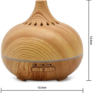 Aroma Difüzörü Ultrasonik Hava Nemlendirici 150 Ml, 24 Saat Zamanlayıcı, 7 LED Renk, Aroma Terapi Fonksiyonu, Sessiz,