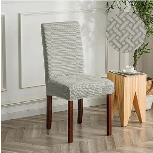 Sandalye Örtüsü Yüksek Kaliteli ve Esnek Yıkanabilir Sandalye Kılıfı Tuğla Desen 1 Adet