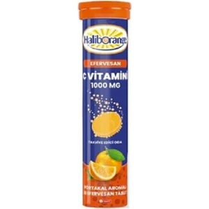 C Vitamini 20 Efervesan Tablet Portakal Aromalı