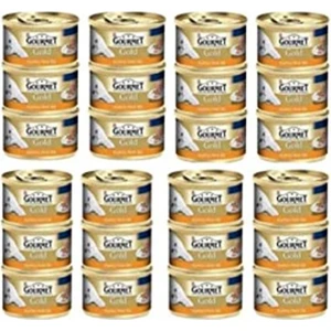 Gourmet Gold Kıyılmış Hindi Etli Kedi Konservesi 85GR 24LÜ