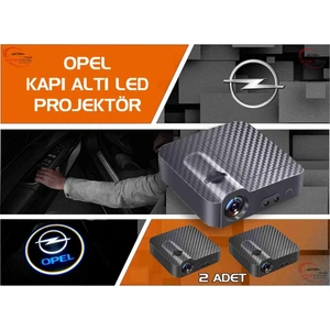 Opel  Araçları Için Kapı Altı Logo 7 LED Projektör (2 Adet)