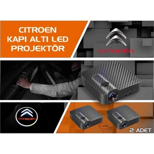 Cıtroen Araçları Için Kapı Altı Logo 7 LED Projektör (2 Adet)