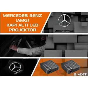 Amg  Araçları Için Kapı Altı Logo 7 LED Projektör (2 Adet)