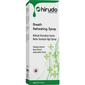 Hirudo Medicinal Leech Hirudo - Bitkisel Ekstraklar Içeren Nefes Tazeleyici Ağız Spreyi