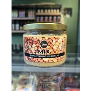 Vamer Gurme Karışık Ezme Mix (Kaju, Badem, Fındık, Fıstık) Katkısız Şekersiz 275 gr