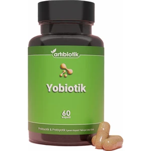 Doğadan Bizim Artıbiotik Yobiotik Probiyotik & Prebiyotik 60 Kapsül