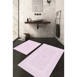 Napoli Home Dijital Baskılı Kaymaz Taban Yıkanabilir 2'li Klozet Takımı Banyo Paspası NDKZ-HS-565