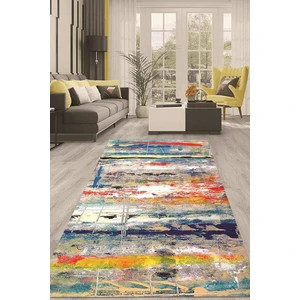 Napoli Home Dijital Kaymaz Taban Yıkanabilir Modern Renkli Salon Halısı Mutfak Halısı Yolluk ND-HT-1070