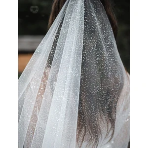 Jet Dükkan Simli Duvak 3 Metre (Rahibe)