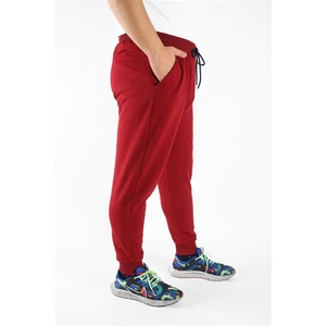 Büyük Beden Eşofman Altı Erkekler İçin Full Lycra Bordo Sonbahar Mevsimlik