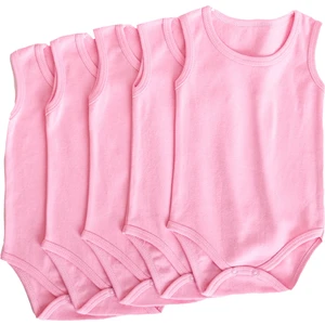 Lafiny Pamuk Çıtçıtlı Bebek Body Zıbın 5'li Paket - 1369