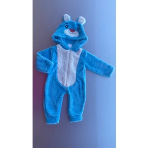 Yüksel Bebe Kapüşonlu, Fermuarlı, Kulaklı Ayı Tulum