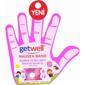 Nausea Pembe Çocuk Kusma Ve Bulantı Bileklik