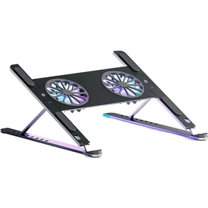 Leptop Tablet Için Çıkarılabilir Soğutma Fanı ile Dizüstü Bilgisayar Standı Portatif Katlanır