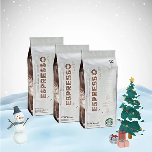 Yılbaşı Paketi Espresso Dark Roast Çekirdek Kahve 250 gr x 3