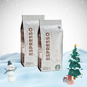 Yılbaşı Paketi Espresso Dark Roast Çekirdek Kahve 250 gr x 2