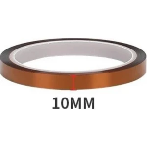 Kapton Bant. Isıya Dayanıklı Termal Bant. Isı Yalıtım Bandı 10MM