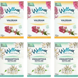 Dolap ve Çekmece Kokusu Valerian Çiçeği+Osmanthus 6lı