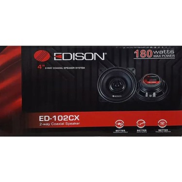 Kenwood Edison Ed 102CX 10CM Hoparlör Fiyatı - Taksit Seçenekleri