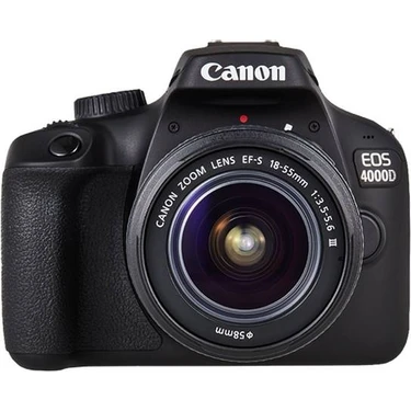 Canon Eos 4000 D 18-55 mm Dc Dijital Fotoğraf Makinesi 1920 x 1080 Çözünürlük ve CMOS