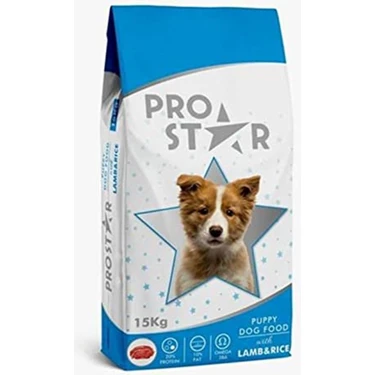 Pro Star Yavru Köpek Maması Kuzu Etli&pirinçli 15