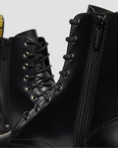 Dr. Martens Jadon 15265001 Siyah Kadın Bot Kalın Tabanlı Dayanıklı Dış Materyal ile Şık Tasarım görsel 3