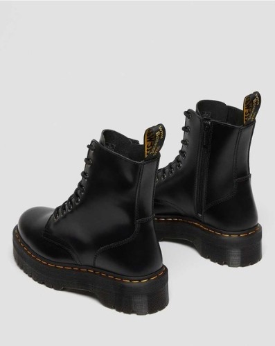 Dr. Martens Jadon 15265001 Siyah Kadın Bot Kalın Tabanlı Dayanıklı Dış Materyal ile Şık Tasarım görsel 4