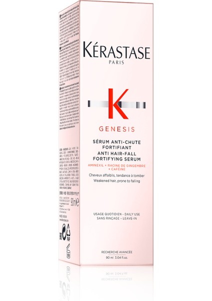 Sérum Anti-Chute Fortifiant Saç Dökülmesini Önleyici Serum 90ML fırsatları