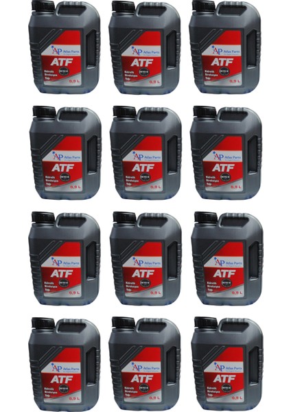 Atlas Parts Atf Hidrolik Direksiyon Yağı 0.9 Lt (12 Adet)-1 Koli