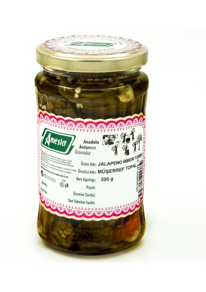 Jalapone Biberi Turşusu 330 gr