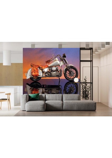 Dekoros antika Motosiklet Poster Duvar Kağıtları