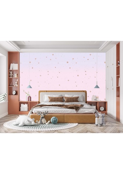 Dekoros tek Parça Yıldızlı Pano Poster Duvar Kağıdı modelleri