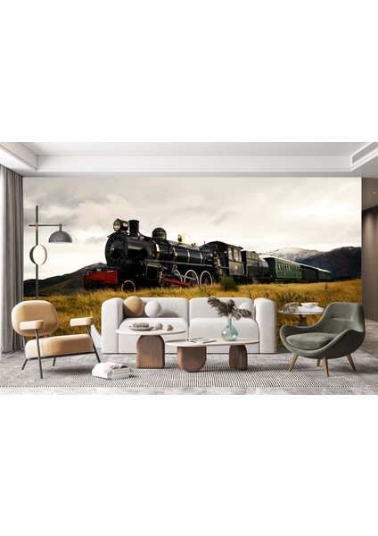Dekoros antika Tren Poster Duvar Kağıtları