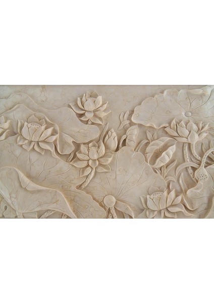 Tek Parça 3D Çiçek Duvar Kağıdı fırsatları