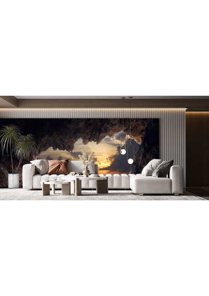 Duvar Kağıdı Mağaradan Deniz modelleri