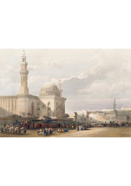 Dekoros sultan Hassan Camii Poster Duvar Kağıtları