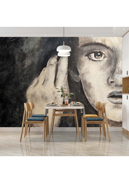 Dekoros tek Parça Yağlı Boya Kadın Poster Duvar Kağıdı fiyatları