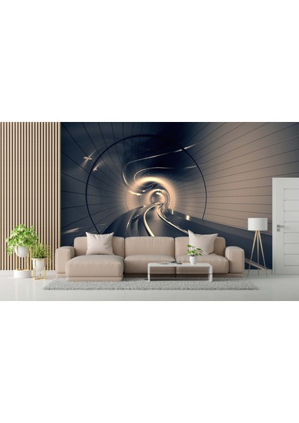 Modern Tünel 3 Boyutlu Duvar Kağıdı fiyatları