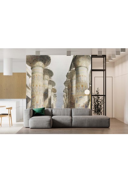 Dekoros thebes Karnak Tapınağı Büyük Salon Poster Duvar Kağıtları