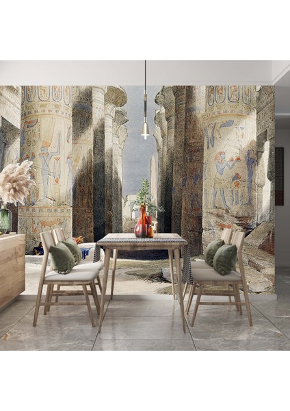 Dekoros thebes Karnak Tapınağı Büyük Salon Poster Duvar Kağıtları