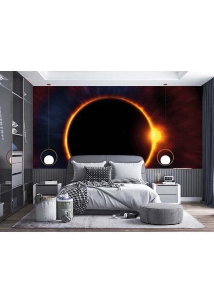 Dekoros tek Parça Güneş Tutulması Poster Duvar Kağıdı fiyatları