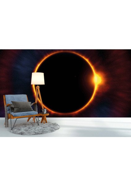 Dekoros tek Parça Güneş Tutulması Poster Duvar Kağıdı modelleri