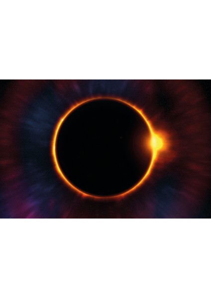 Dekoros tek Parça Güneş Tutulması Poster Duvar Kağıdı fırsatları